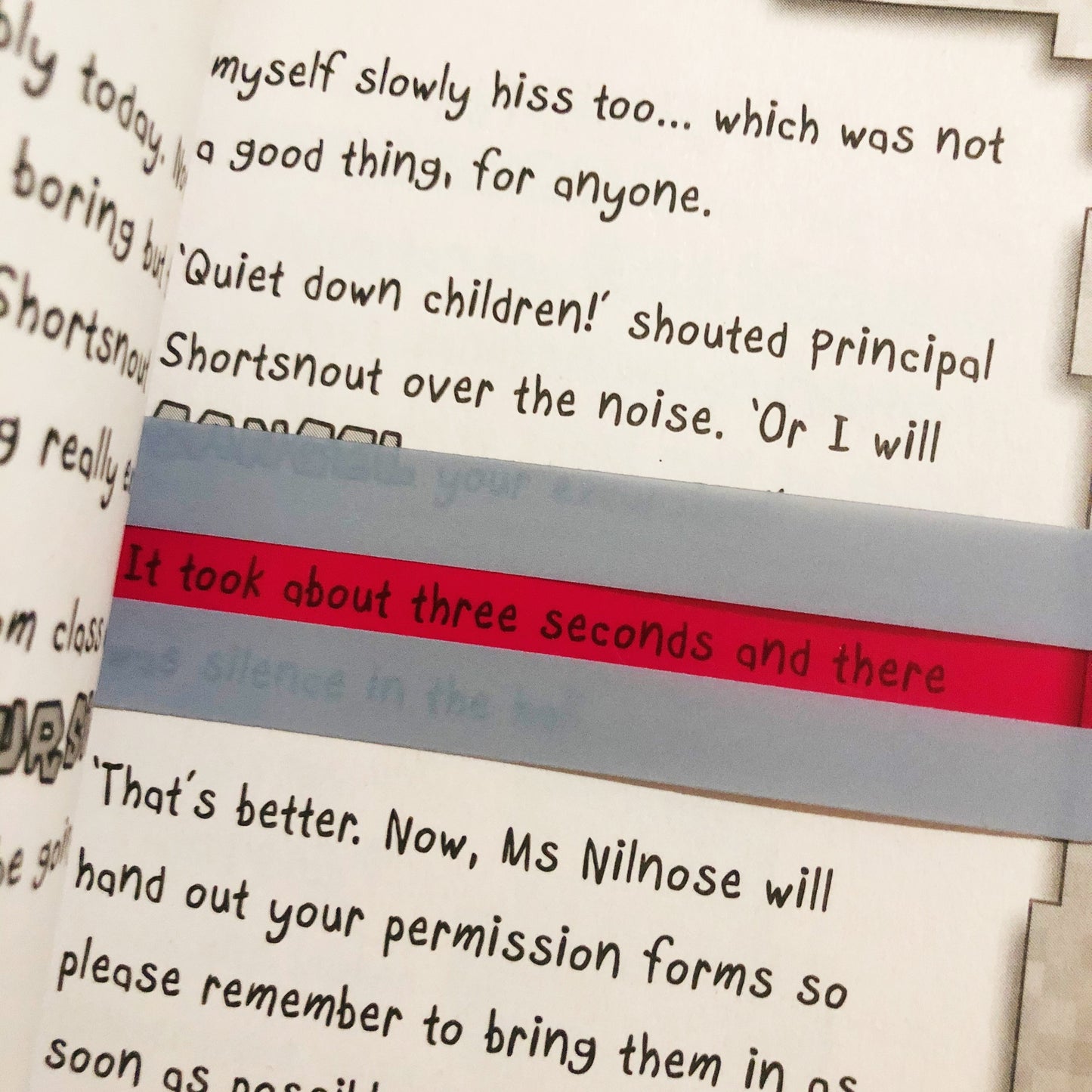 mini rainbow reading ruler 8 pack