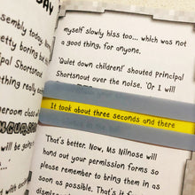 Load image into Gallery viewer, mini rainbow reading ruler 8 pack
